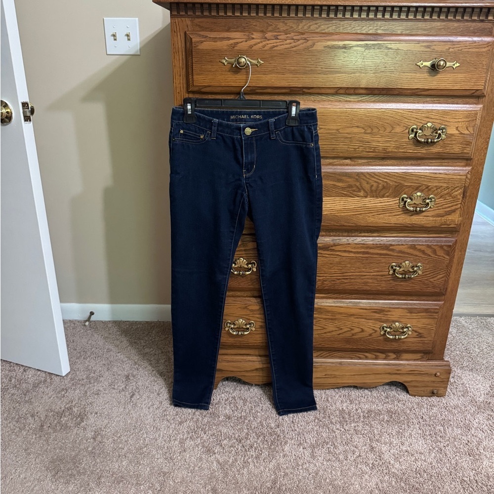 Michael Kors Women's Dark Blue Jeans